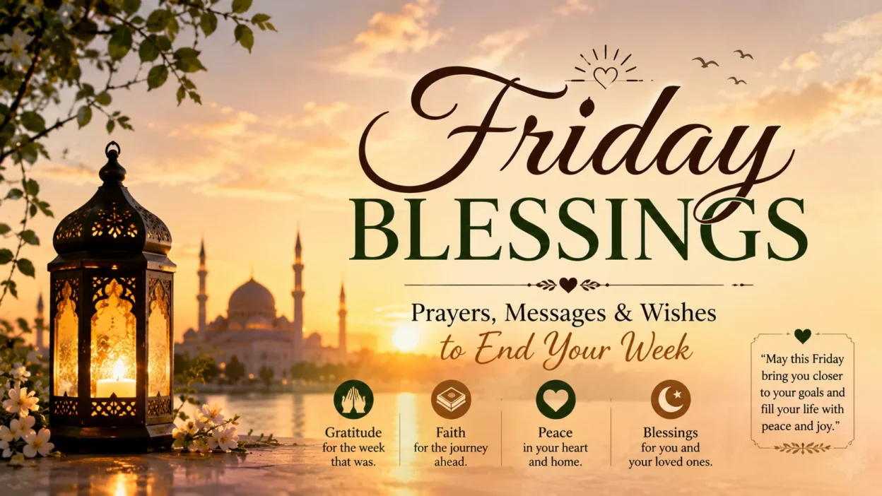 Friday Blessings Prayers, Messages & Wishes to End Your Week