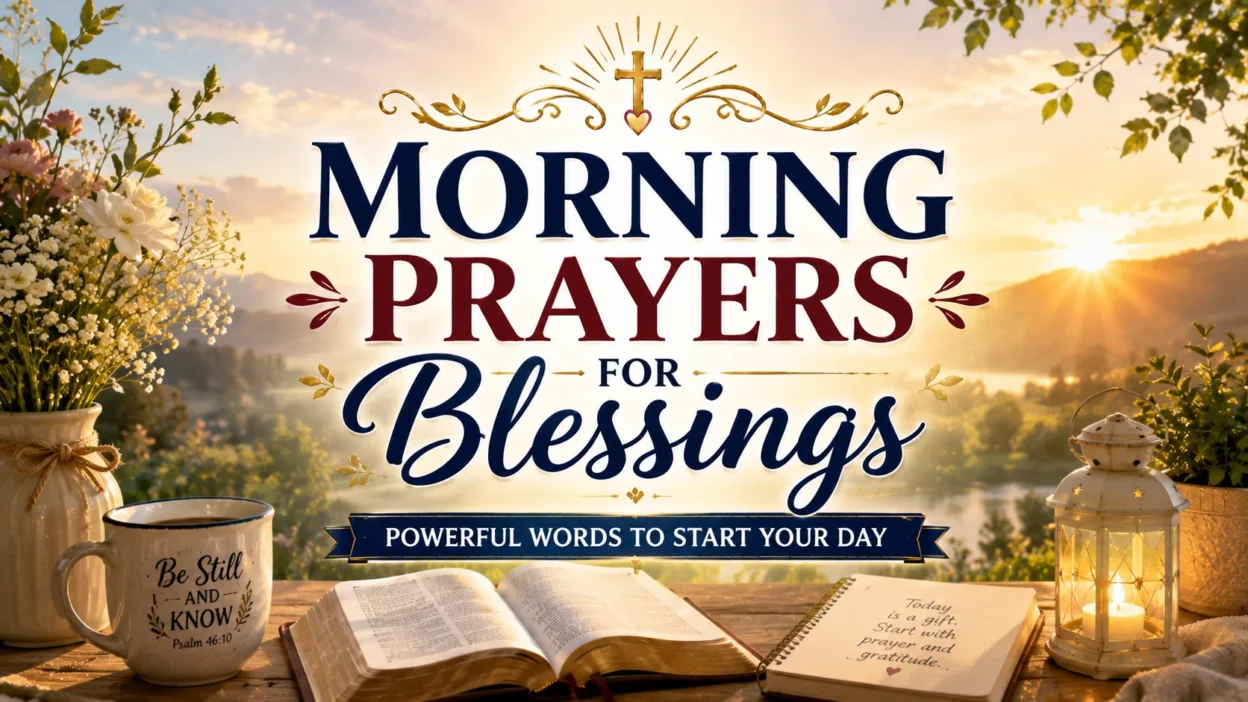 Morning Prayers for Blessings Powerful Words to Start Your Day