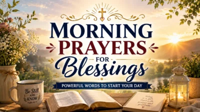 Morning Prayers for Blessings Powerful Words to Start Your Day