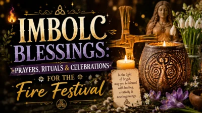 Imbolc Blessings Prayers, Rituals & Celebrations for Fire Festival