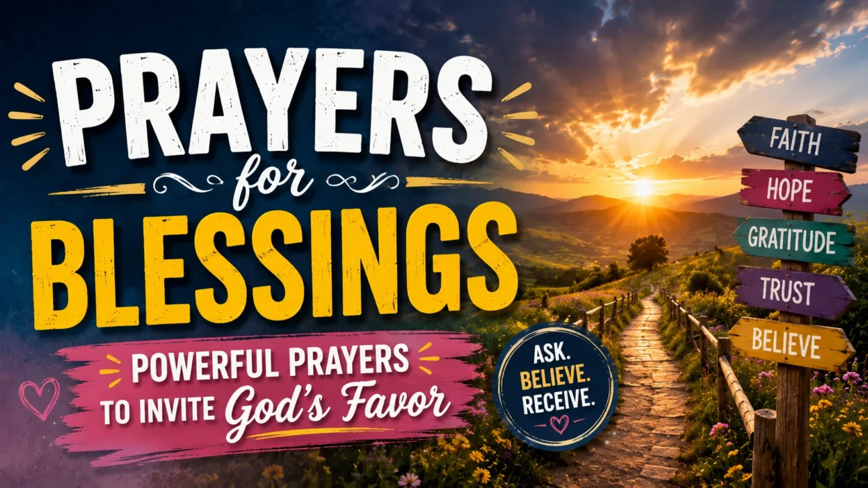 Prayers for Blessings Powerful Prayers to Invite God's Favor