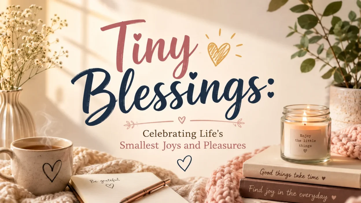 Tiny Blessings Celebrating Life's Smallest Joys and Pleasures