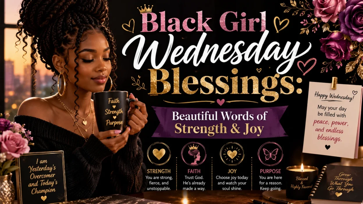 Black Girl Wednesday Blessings Beautiful Words of Strength & Joy