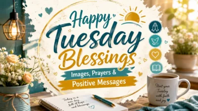 Happy Tuesday Blessings Images, Prayers & Positive Messages