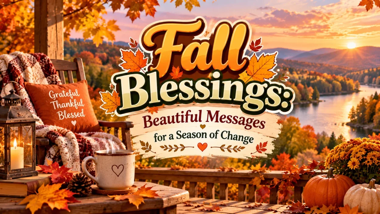Fall Blessings Beautiful Messages for a Season of Change