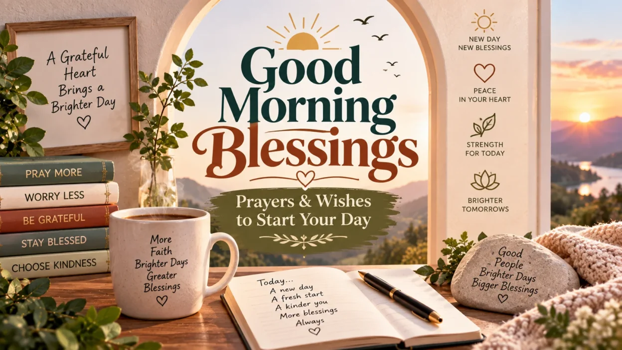 Good Morning Blessings Prayers & Wishes to Start Your Day