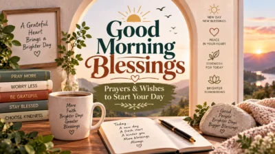 Good Morning Blessings Prayers & Wishes to Start Your Day