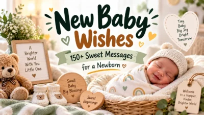 New Baby Wishes 150+ Sweet Messages for a Newborn