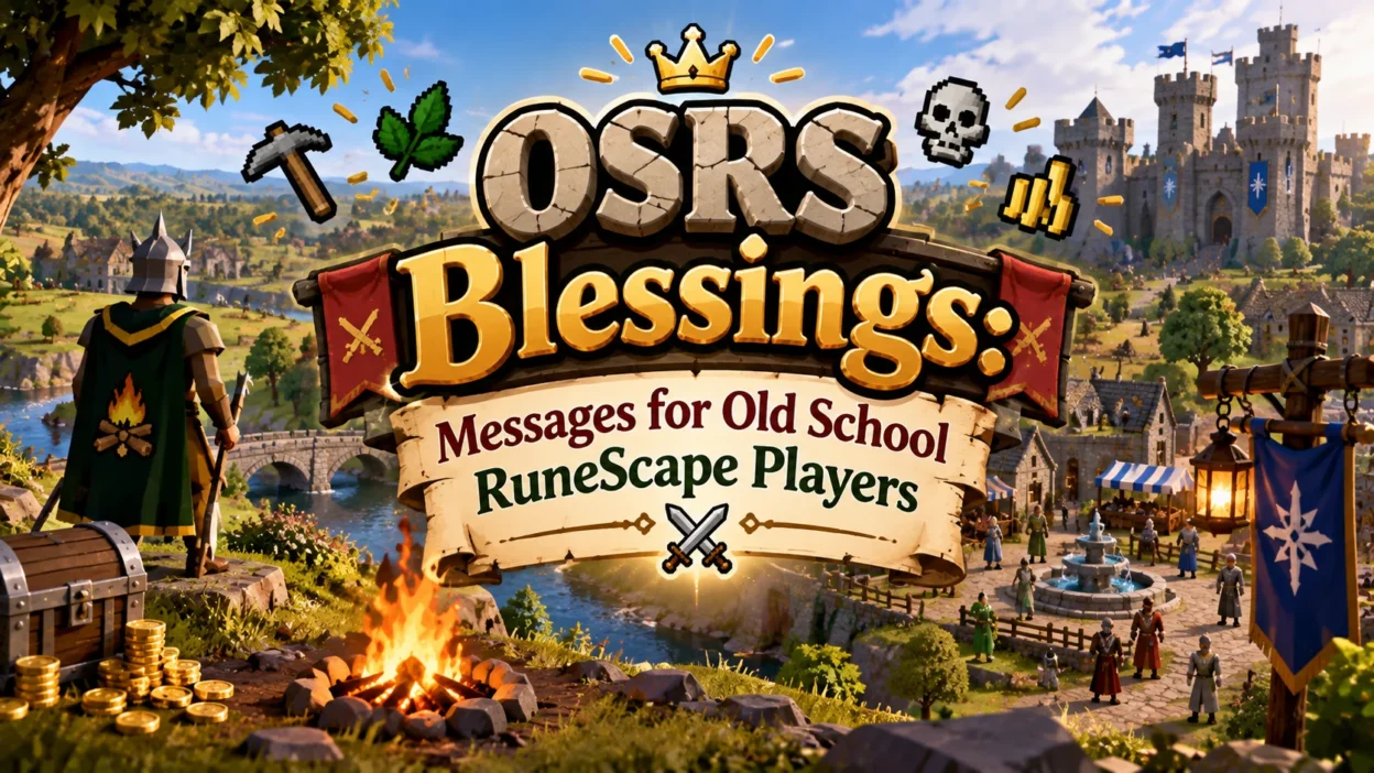 OSRS Blessings Messages for Old School RuneScape Players