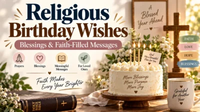 Religious Birthday Wishes Blessings & Faith-Filled Messages