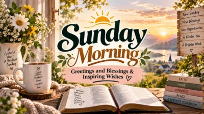 Sunday Morning Greetings and Blessings & Inspiring Wishes