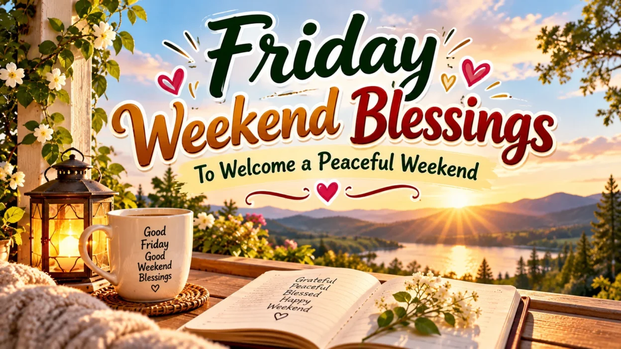 Friday Weekend Blessings To Welcome a Peaceful Weekend