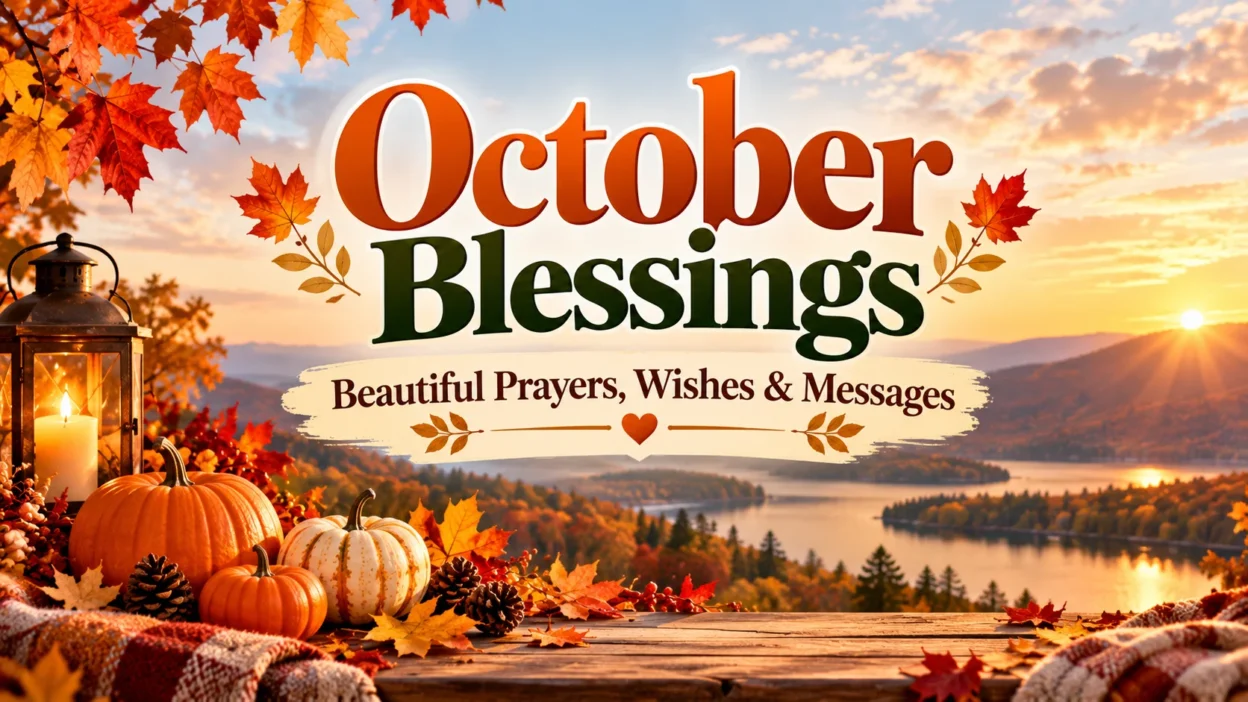 October Blessings Beautiful Prayers, Wishes & Messages