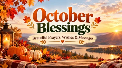 October Blessings Beautiful Prayers, Wishes & Messages