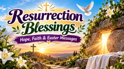 Resurrection Blessings Hope, Faith & Easter Messages